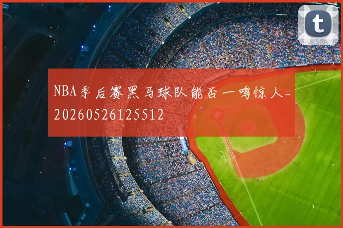 NBA季后赛黑马球队能否一鸣惊人_20260526125512